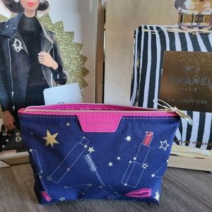 Estee lauder makeup bag and makeup